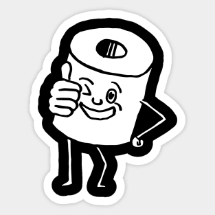 Tommy Toilet Roll Sticker